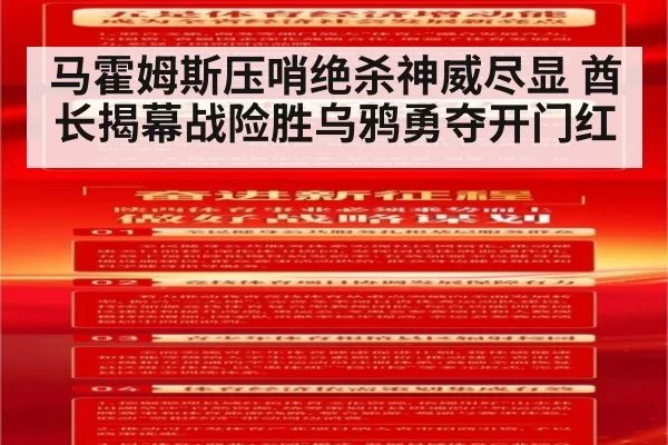 马霍姆斯压哨绝杀神威尽显 酋长揭幕战险胜乌鸦勇夺开门红